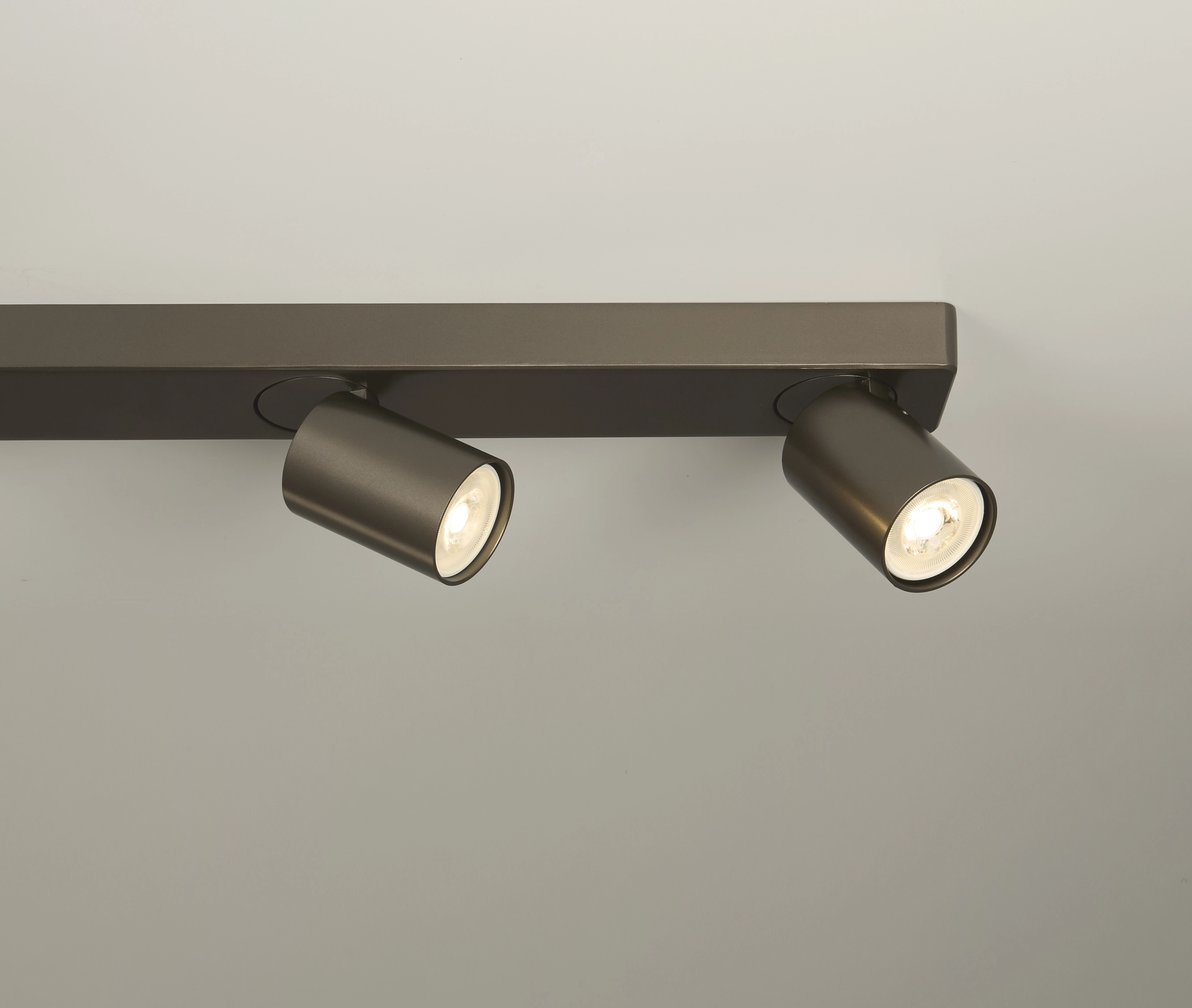Lampe de plafond Moon 4 bronze rectangulaire Lyora 5053423311869