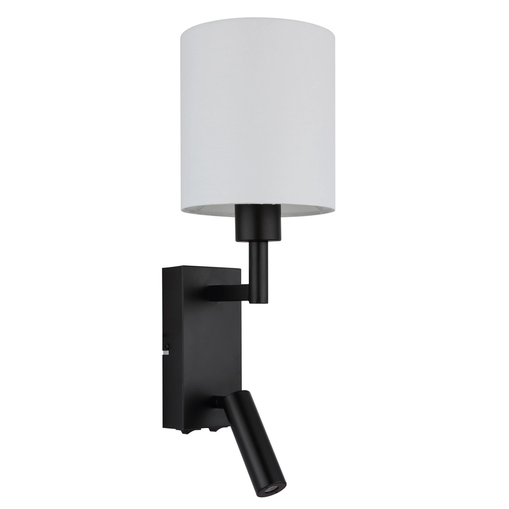 Lampe de chevet Zamora Noir avec capuche blanche Globo 9007371569892