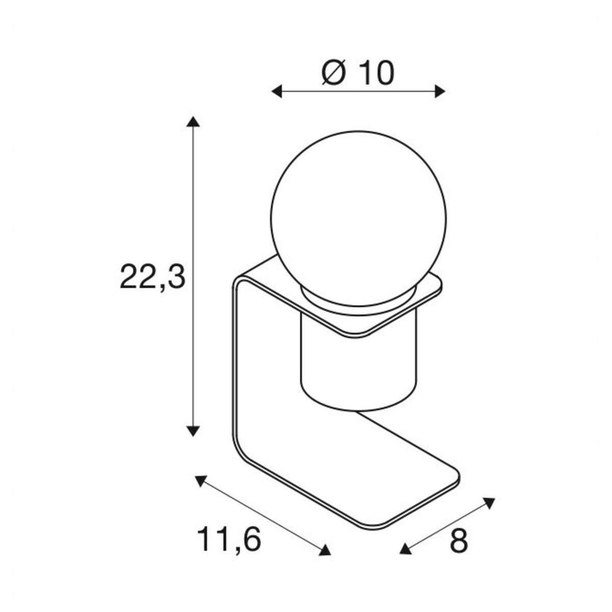 Lampe de table mobile Tonila SLV 4024163228121