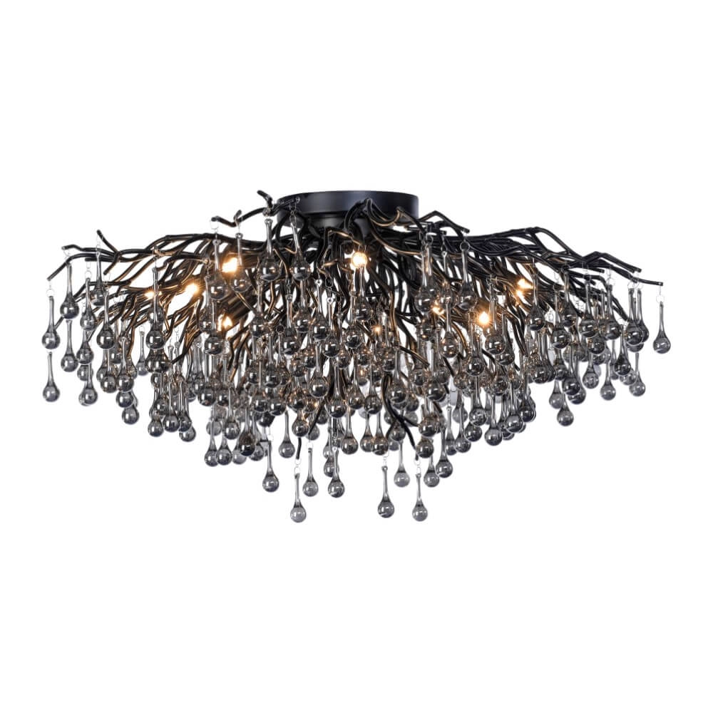 Lustre Icicle noir 100cm Lustre Icicle noir 100cm