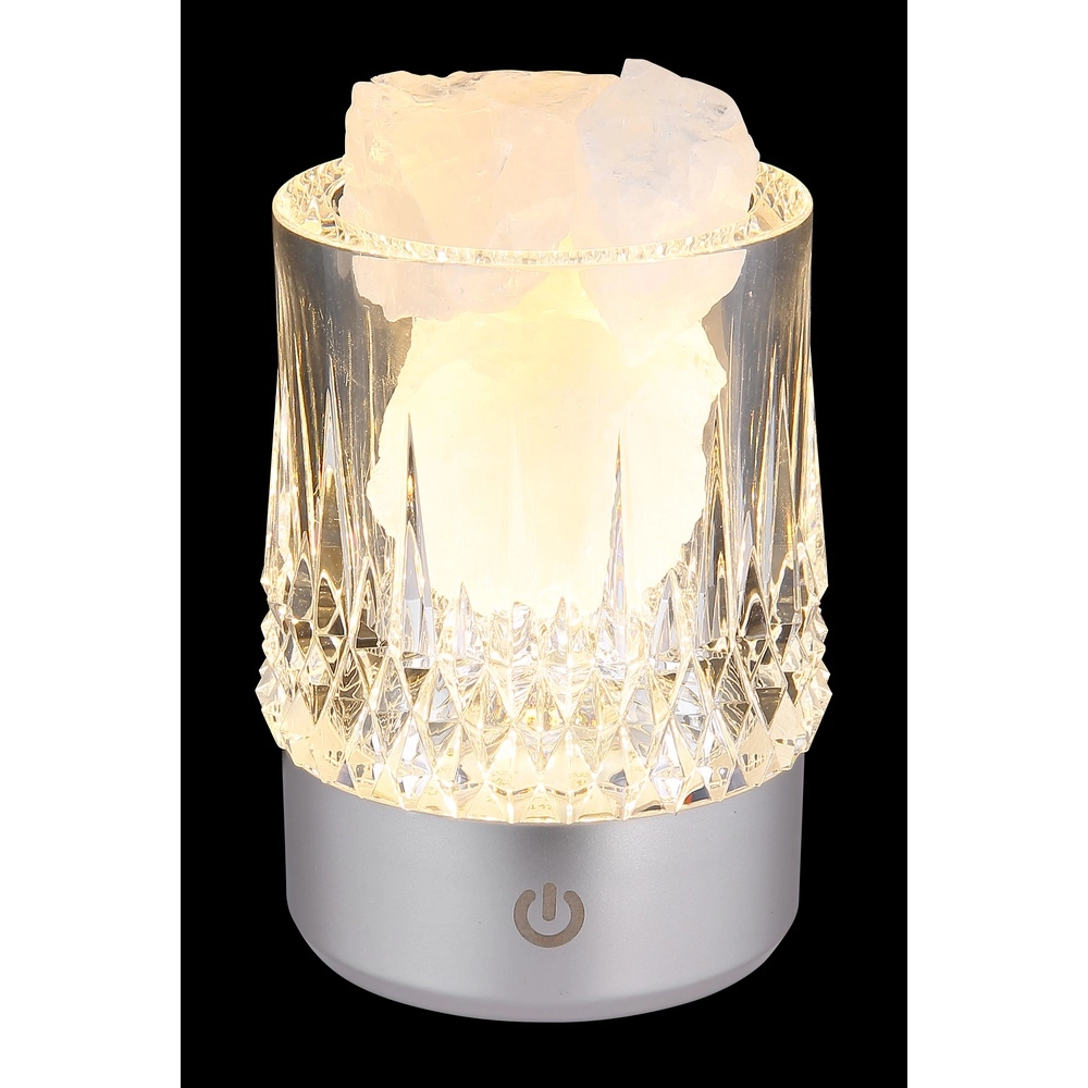 Lampe de table Lizzy Gris argenté Globo 9007371572311