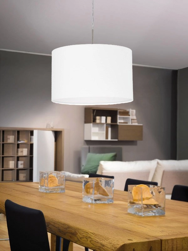 Lampe à suspension Pasteri 38cm blanc Eglo 9002759315719