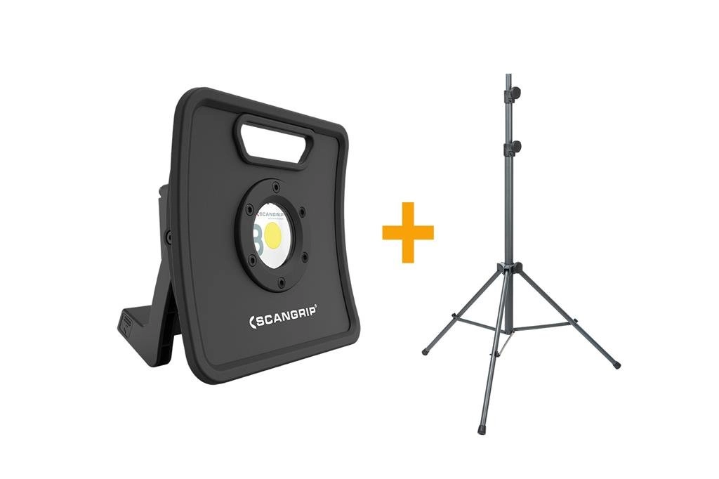 Lampe de chantier Nova 3K avec trépied