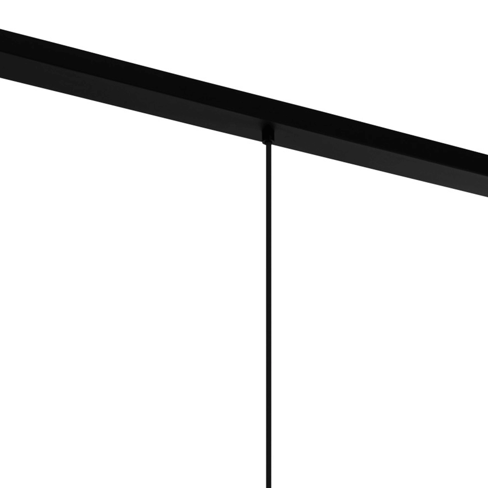 Lampe suspendue pour salle à manger Curasao noir avec de l'or Eglo 9002759996628