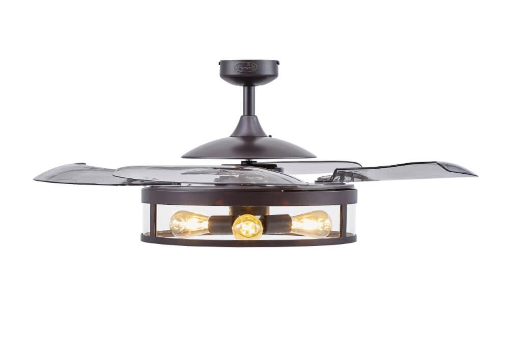 Ventilateur de plafond noir Fanway Classic Ø 122 cm Beacon 9333509119395