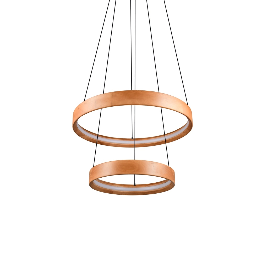 Suspension design Lynwood bois Ø 60cm Trio 4017807662276
