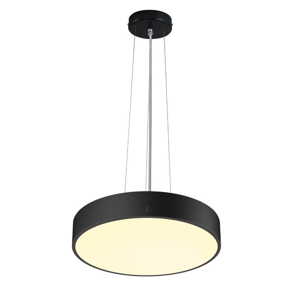 Plafonnier / Lampe suspendue Medo Pro 40 noir - CCT - 80g - Ø 38cm SLV 4024163276931