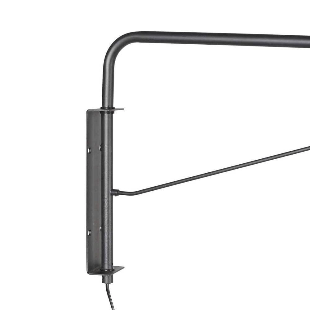 Applique murale Pintino noir avec bronze Steinhauer 8712746176506