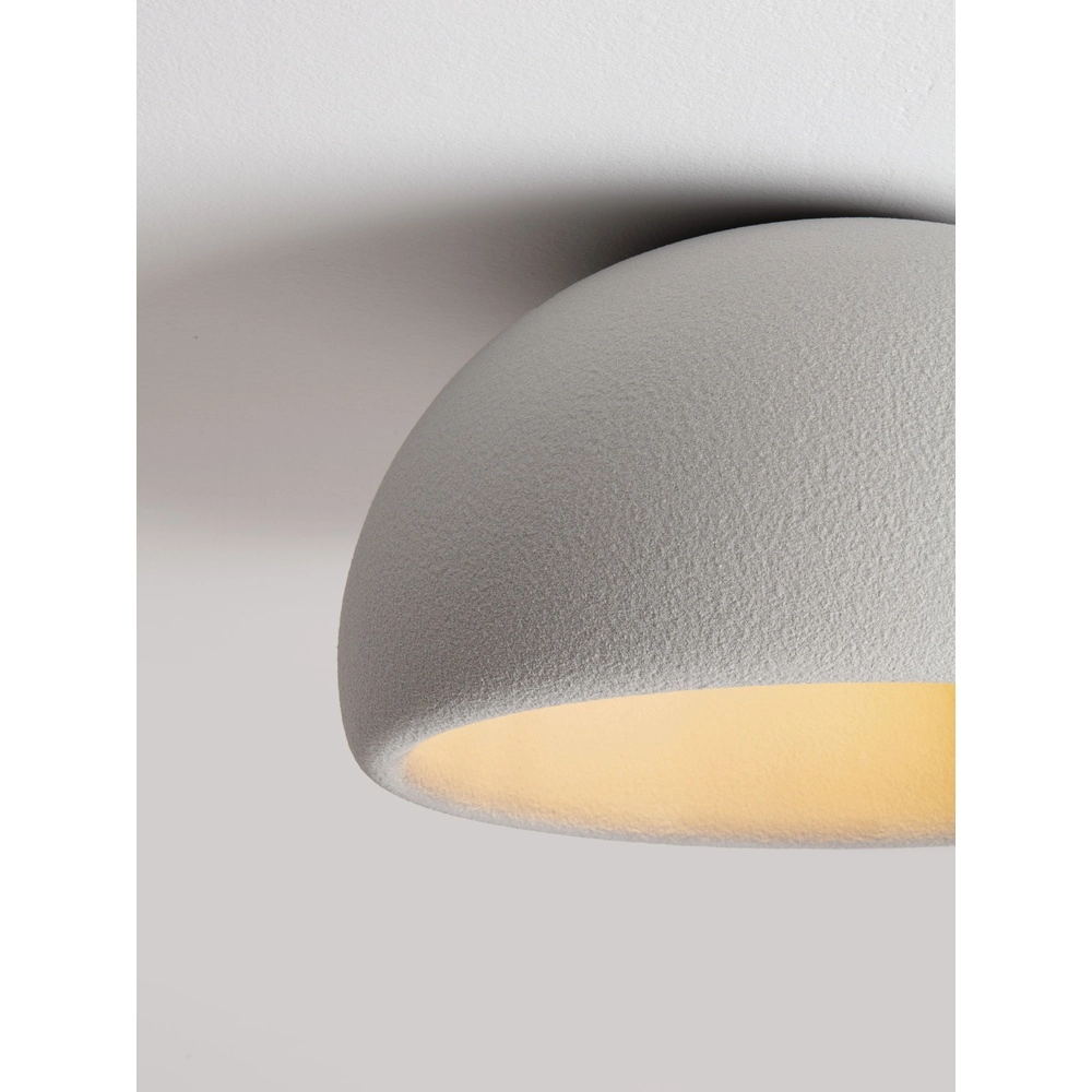 Lampe de plafond moderne Davo gris Ø 50cm Lyora 5212017495730
