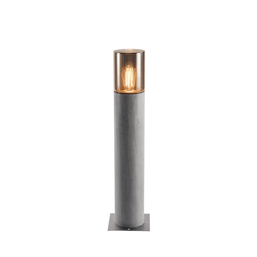 Lampe de terrasse Lisenne Stone 70cm gris pierre