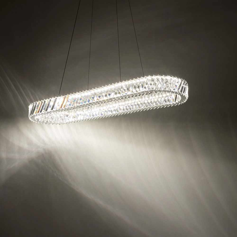 Chandelier Luxora Led Cristal de 120 x 35 cm Lyora 5903139117074