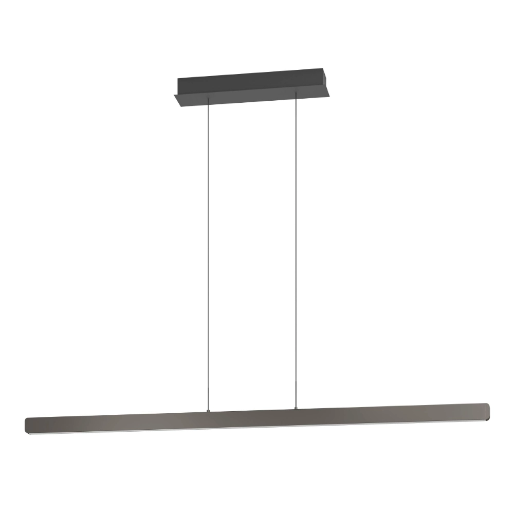 Sleek pendant lamp Ciggiano black