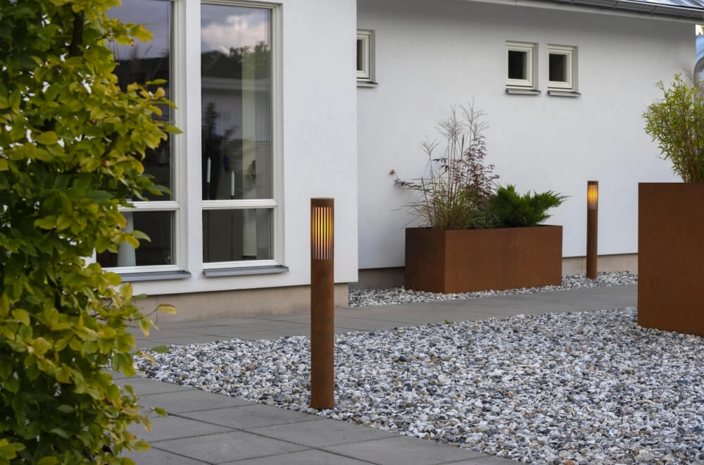 Concevoir l’éclairage des chemins Pistoia Brun rouille KonstSmide 7318303589720