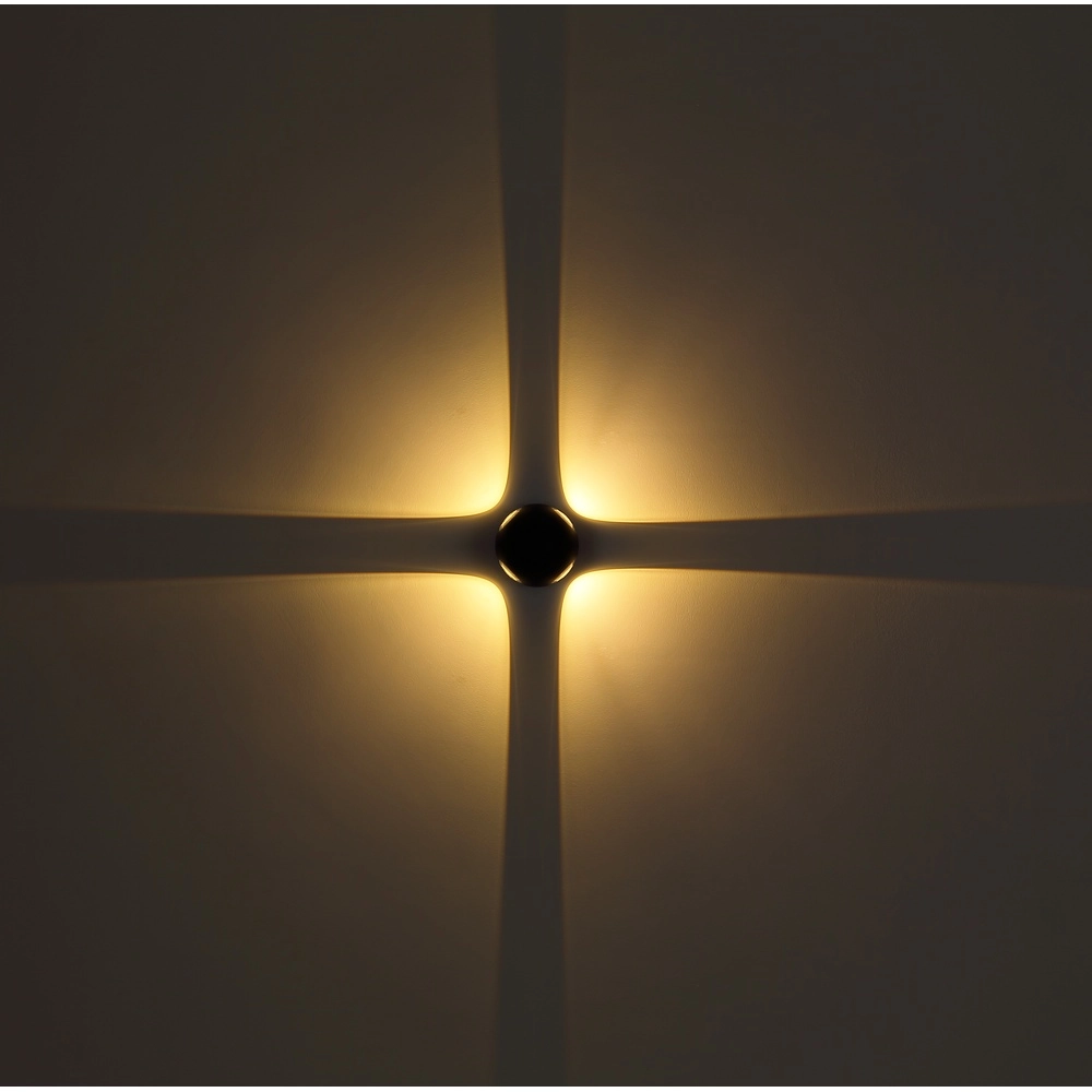 Lampe murale ronde Slice Noir Globo 9007371451036