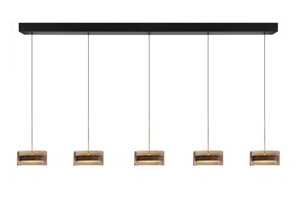 Lampe suspendue à 5 lumières Mini Enzo Modulable