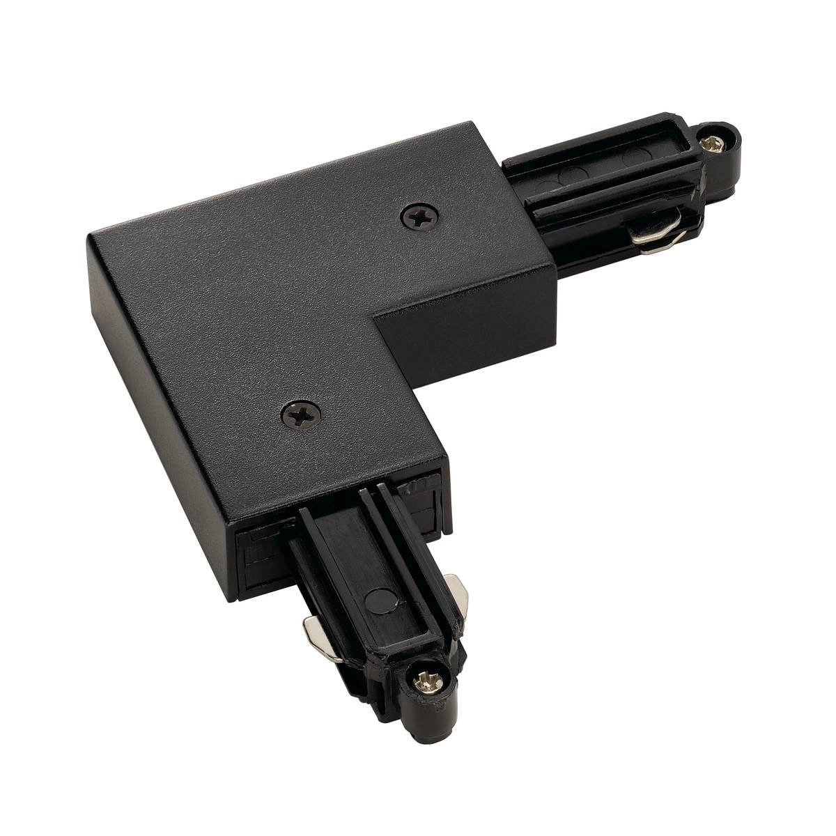 1 phase L-Connector 2 connecteur d'angle terre intérieur noir 1 phase L-Connector 2 connecteur d'angle terre intérieur noir