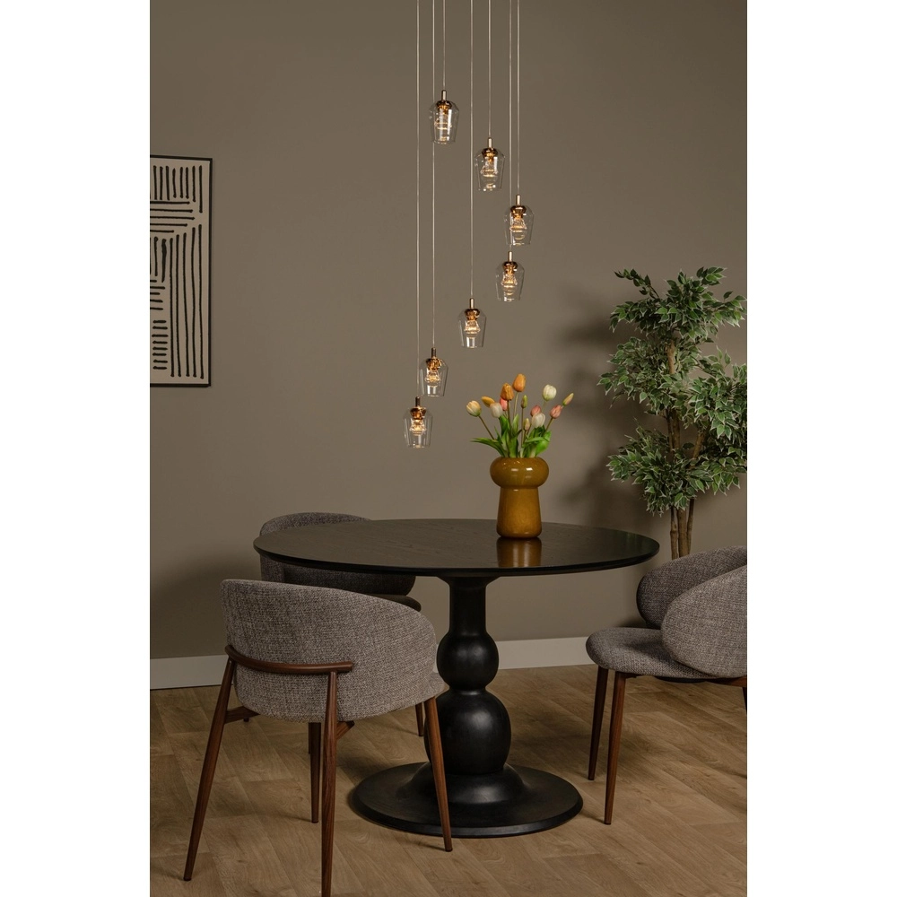 Lampe pendante unique Berliane Ronde à 7 lumières Lucide 5411212011022