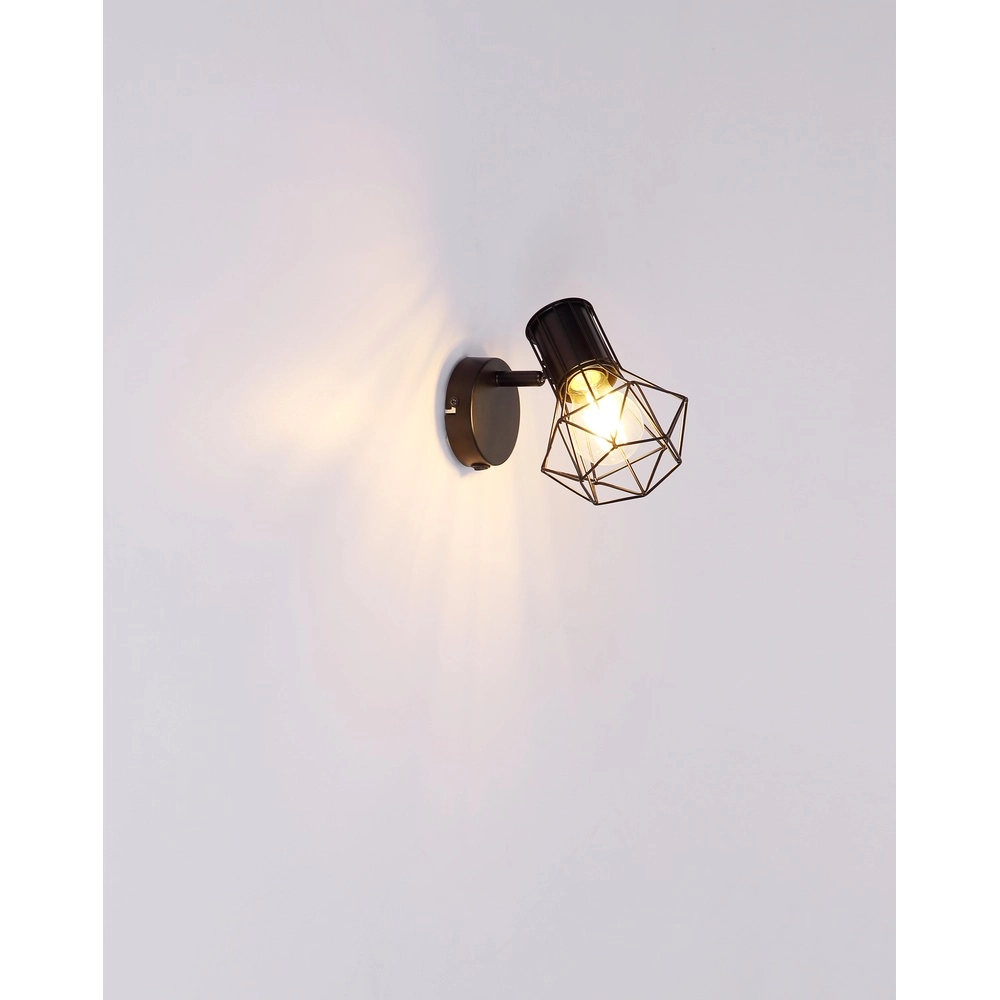 Lampe murale Priska Noir Globo 9007371412167