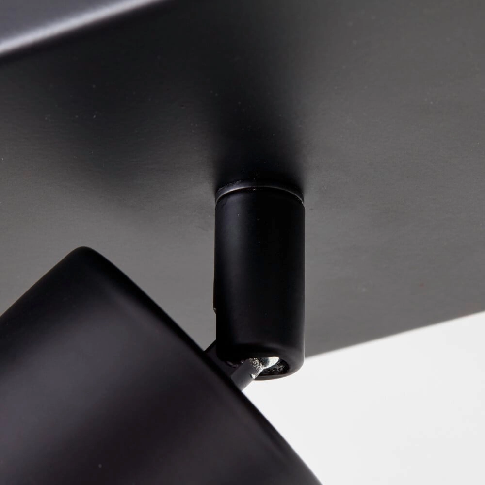 Spot de plafond noir Jello 3 lumières Brilliant 4004353409387