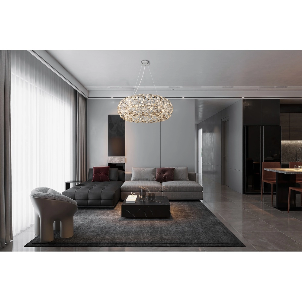 Lampe suspendue Katrina chrome Ø 80cm Globo 9007371478347