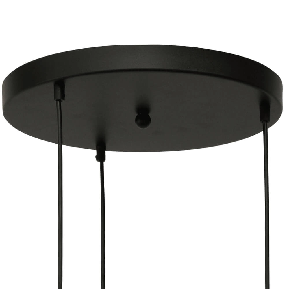 Lampe suspendue Vide Bella 2 Laiton doré avec verre blanc Masterlight 8718121340654