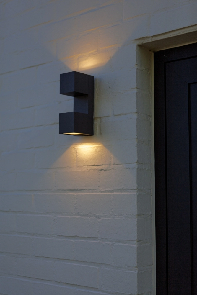 Lampe murale de conception Fari gris Lutec 6939412018249