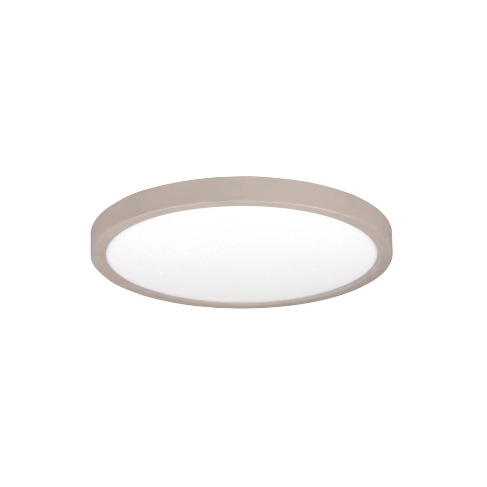 Lampe de plafond en sable Piatto Ø 23,5cm - Plomb