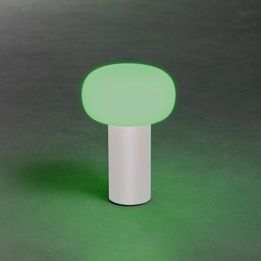 Lampe de table rechargeable Antibes blanc KonstSmide 7318308262529