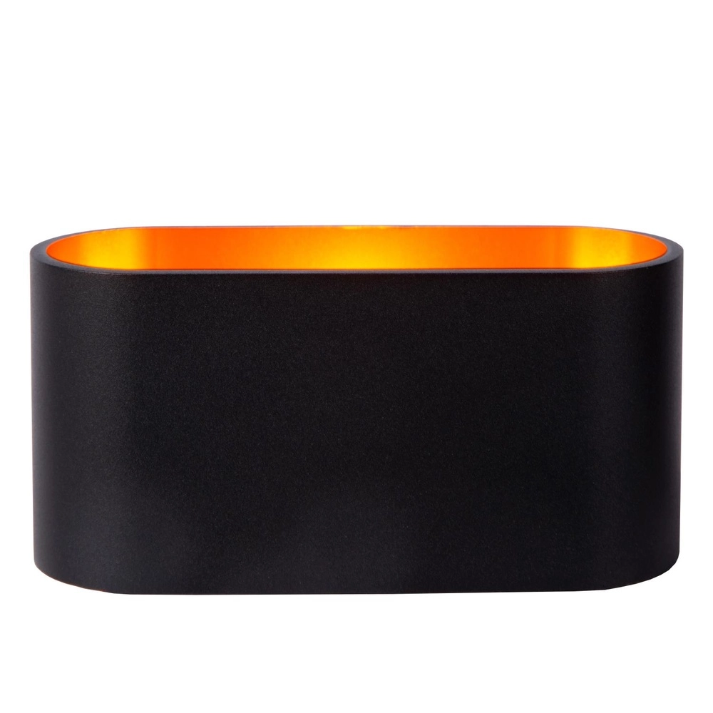 Lampe murale Xera 16 cm noir Lucide 5411212233684