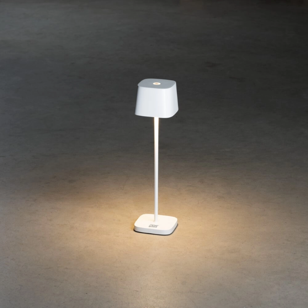 Lampe de table sans fil Capri mini blanc KonstSmide 7318307829259