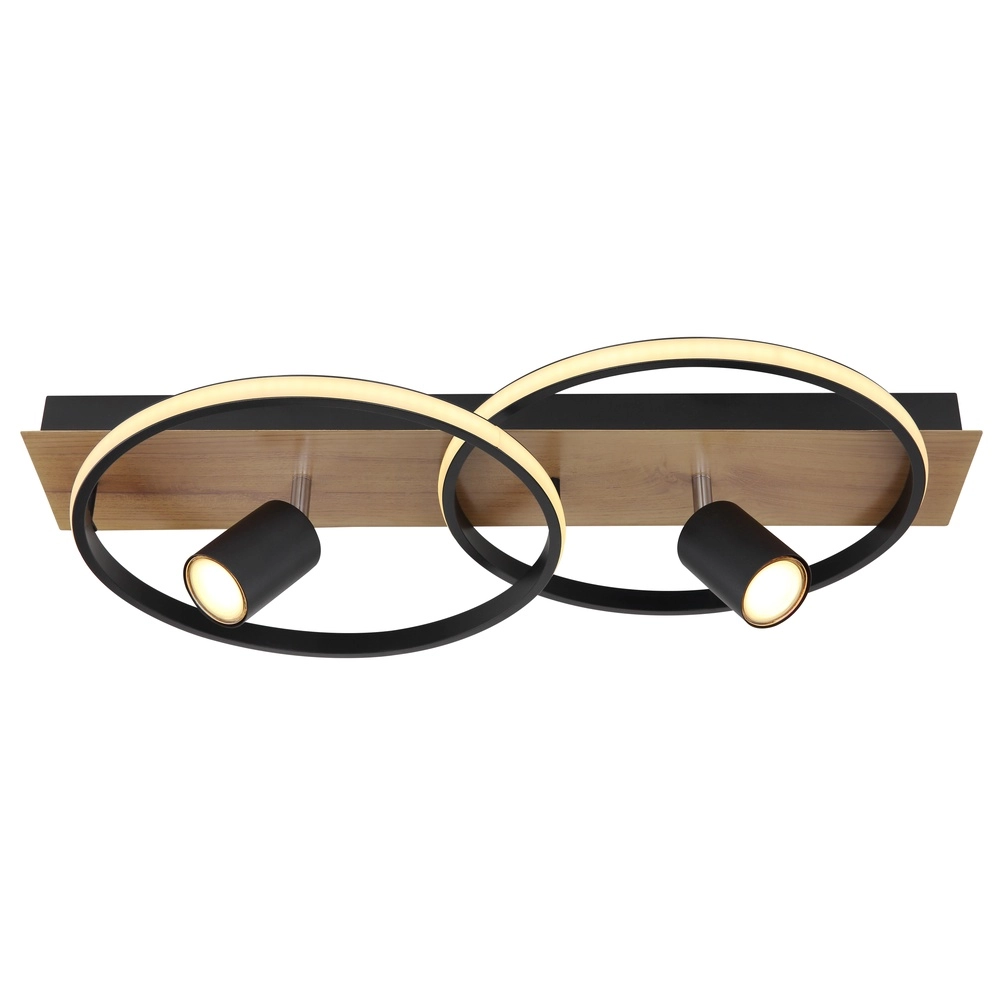Lampe de plafond Danny Noir Globo 9007371437696