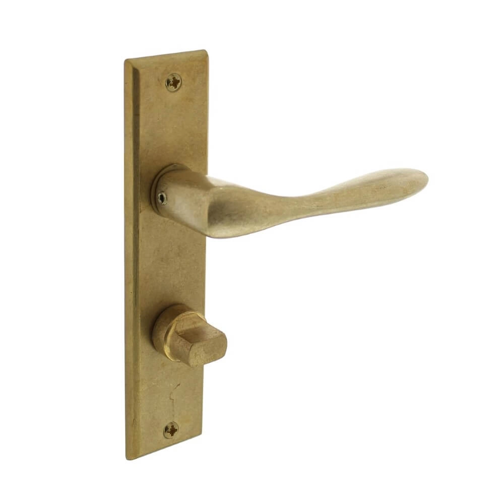 Poignée Banaan Fermeture WC 63/8 en laiton roulé Poignée Banaan Fermeture WC 63/8 en laiton roulé