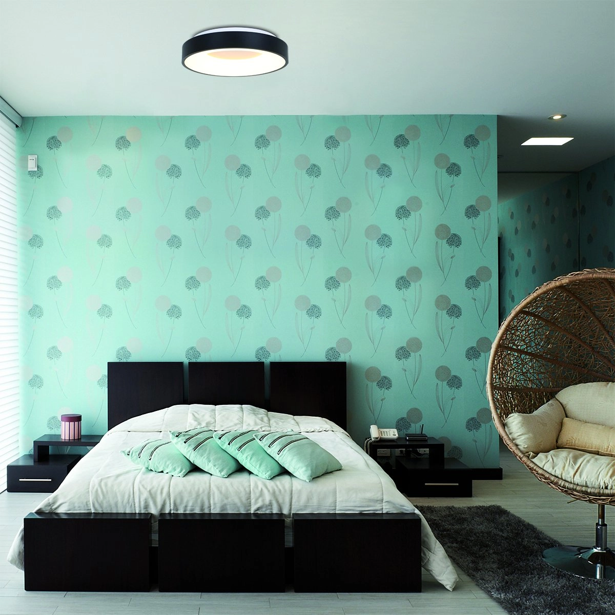 Plafonnier de chambre Ringlede Ø 38 cm Steinhauer 8712746131246