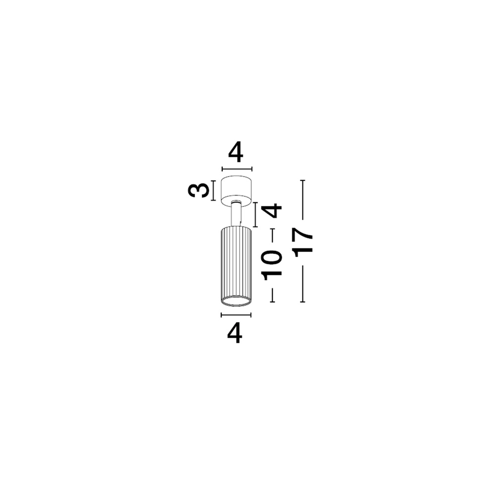 Spot de plafond Comet Blanc orientable Lyora 5212017475787
