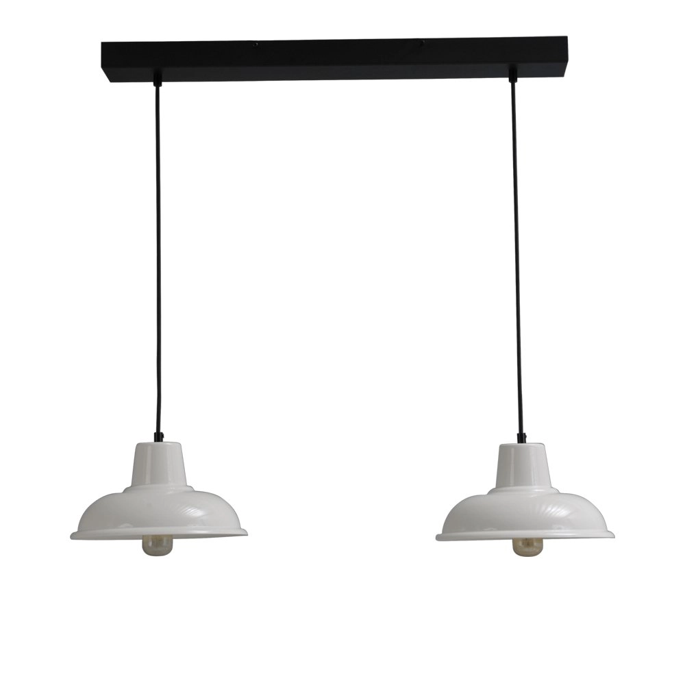 Lampe de salle à manger Di panna Industria 2x26 Rétro