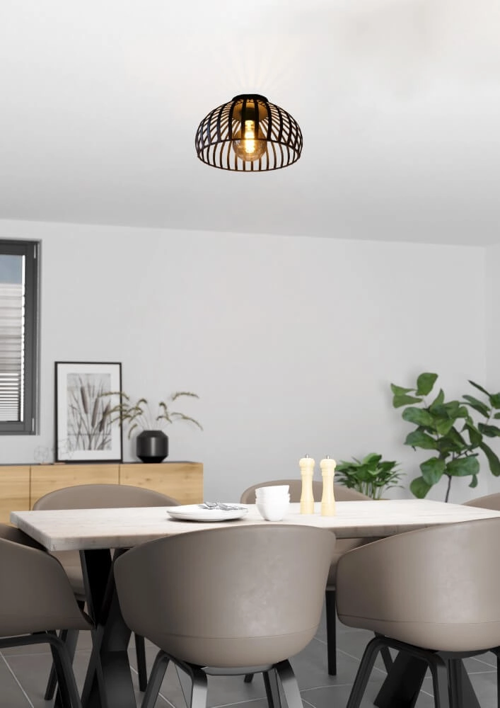 Plafonnier en fil Mogano 3 Ø 28 cm Eglo 9008606254217