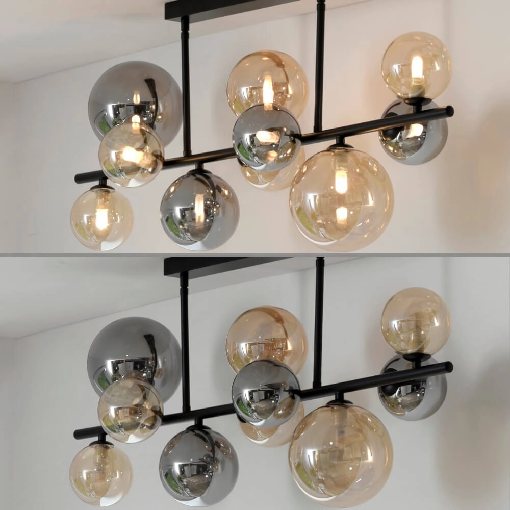 Plafonnier design Popsicle 10 lumières Paul Neuhaus 4012248375518