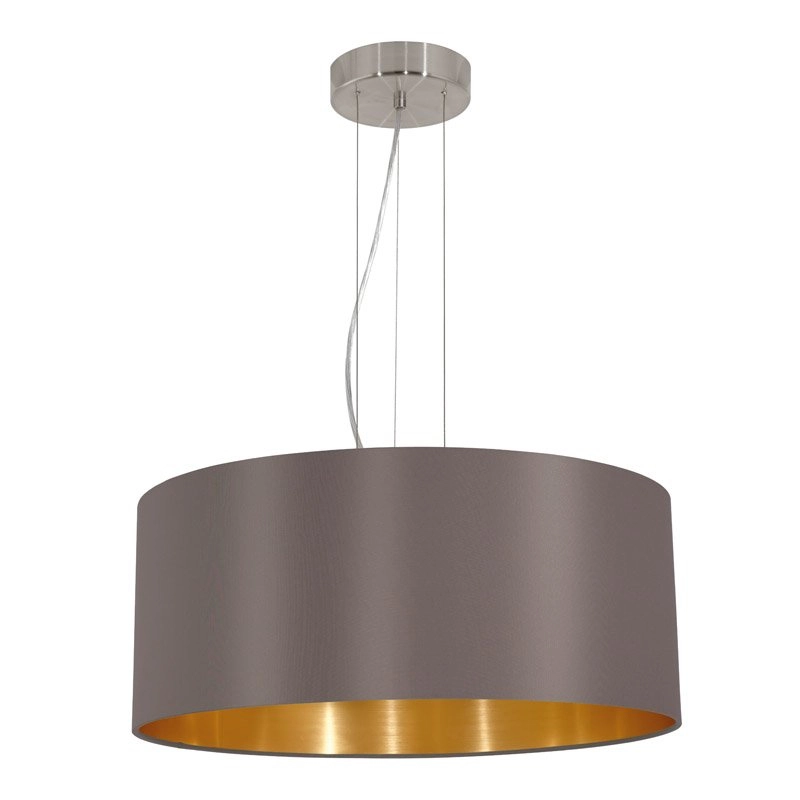 Lampe à suspension Maserlo Cappucino 53cm avec or Lampe à suspension Maserlo Cappucino 53cm avec or