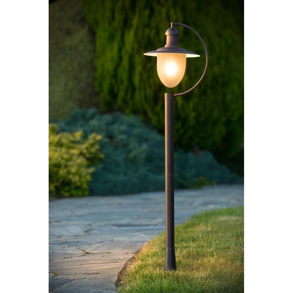 Lanterne de campagne Aruba brun rouille Ø 25cm