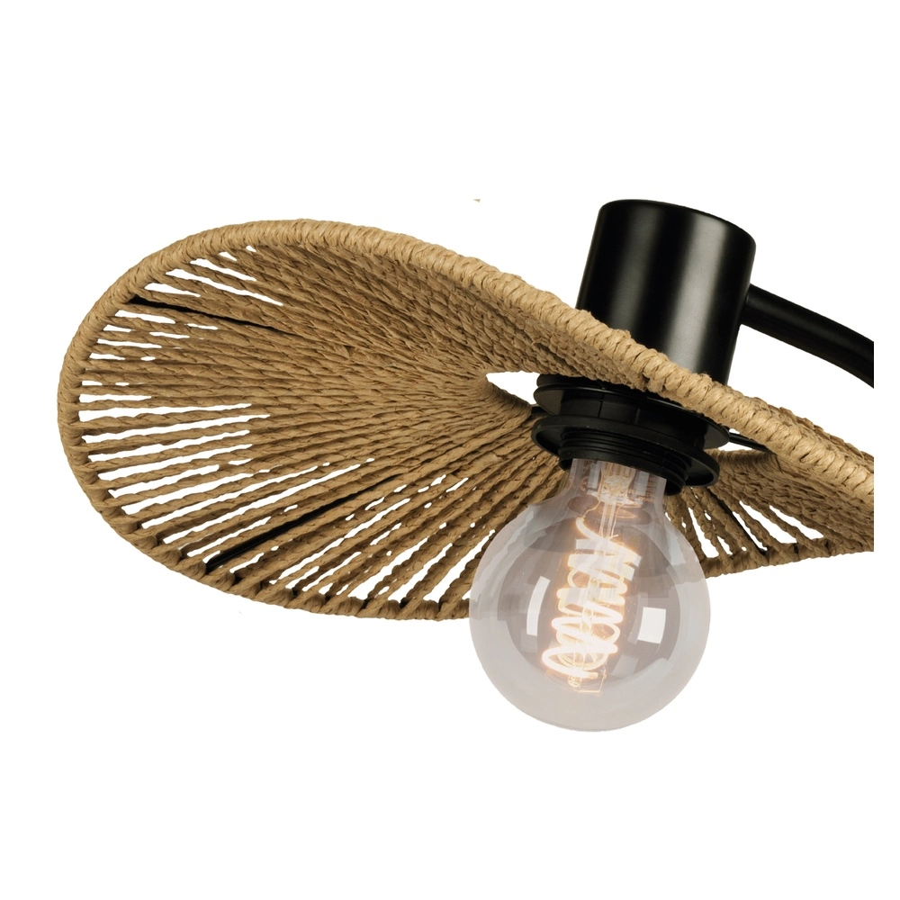 Lampe murale en rotin Siruela Eglo 9002759319649