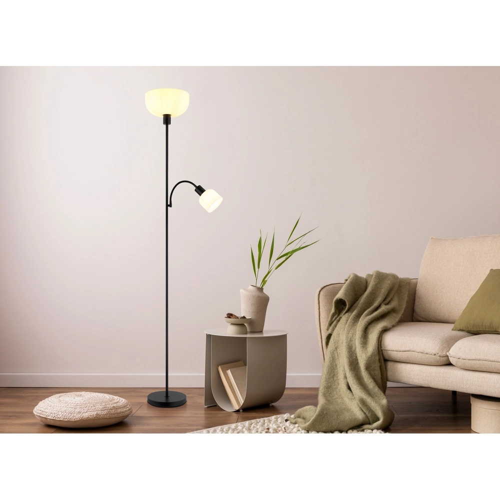 Lampe de pied Hinton Noir Globo 9007371572427
