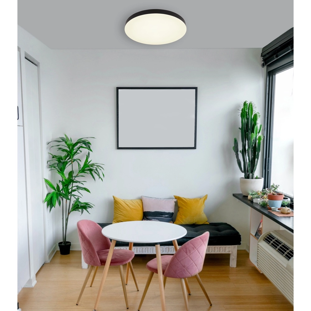 Éclairage de plafond Matthew design noir Ø 50cm Globo 9007371453214