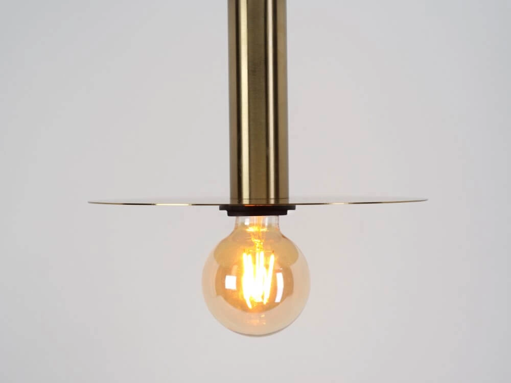 Lampe suspendue dorée Escandell Ø 25 cm Eglo 9008606273874