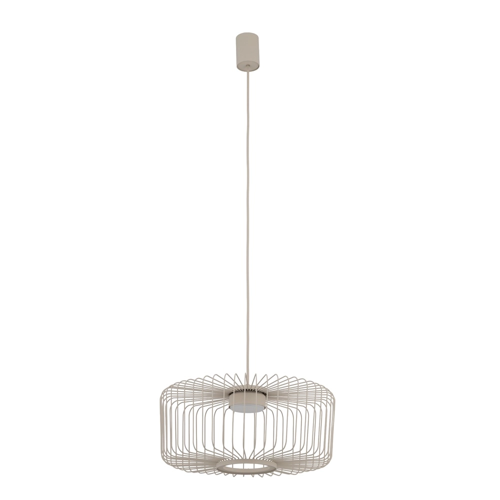 Lampe cage Kenai brun sable Ø 38cm Lyora 5903139122269