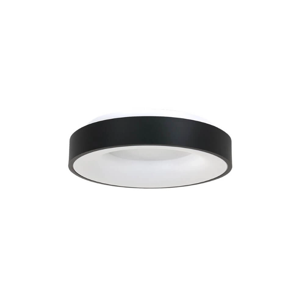 Plafonnier noir Ringlede Ø 30 cm