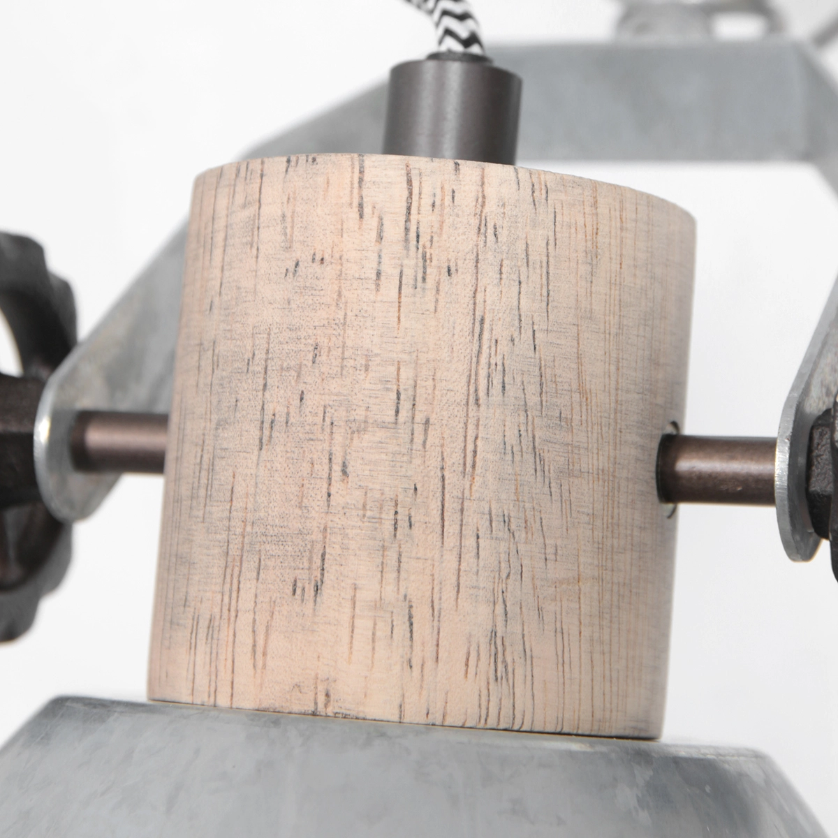 Lampe suspendue pour salle à manger Gearwood noir Steinhauer 8712746133783