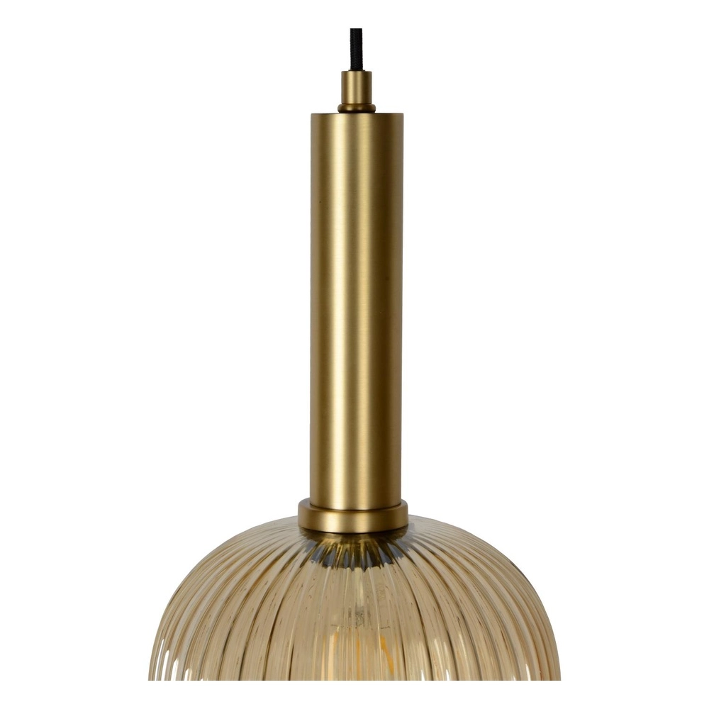 Lampe suspendue Maloto Ø 20 cm d’ambre Lucide 5411212451187