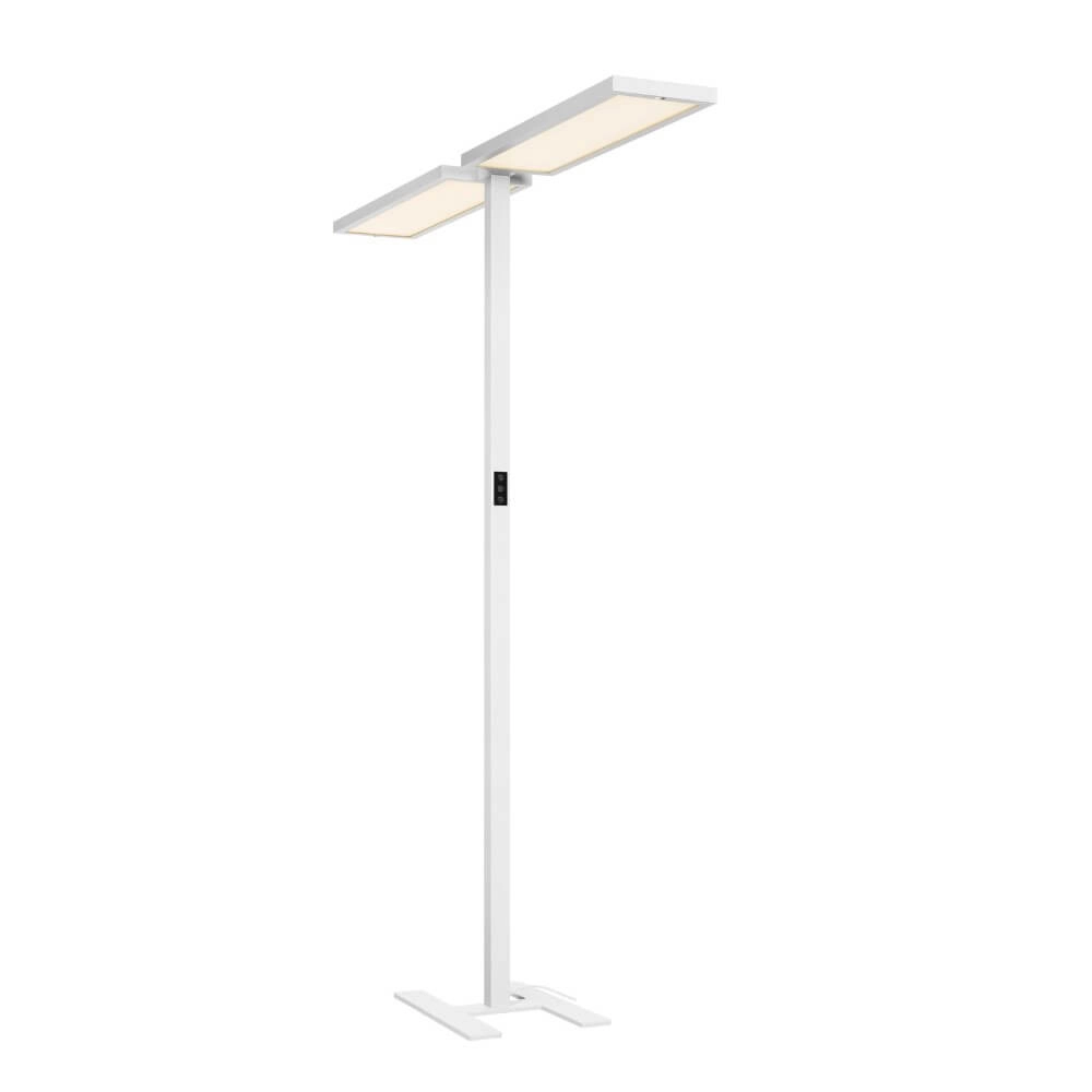 Lampadaire de bureau LED Worklight Pro blanc - double SLV 4024163277969