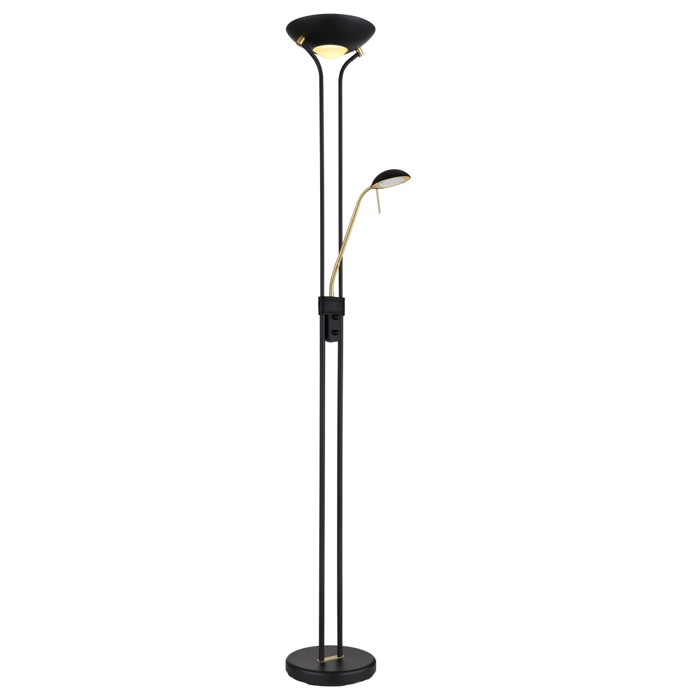 Lampe de lecture Leonas Noir Globo 9007371439669