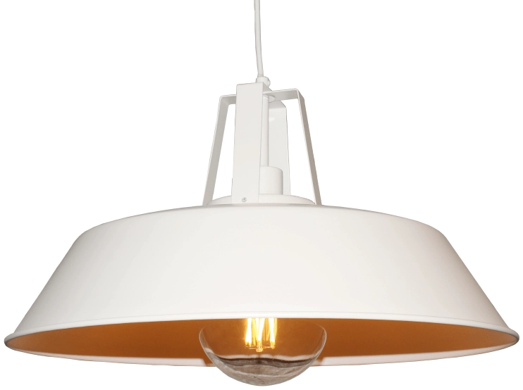 Suspension blanche Nero Ø 45 cm Artdelight 8719831734627